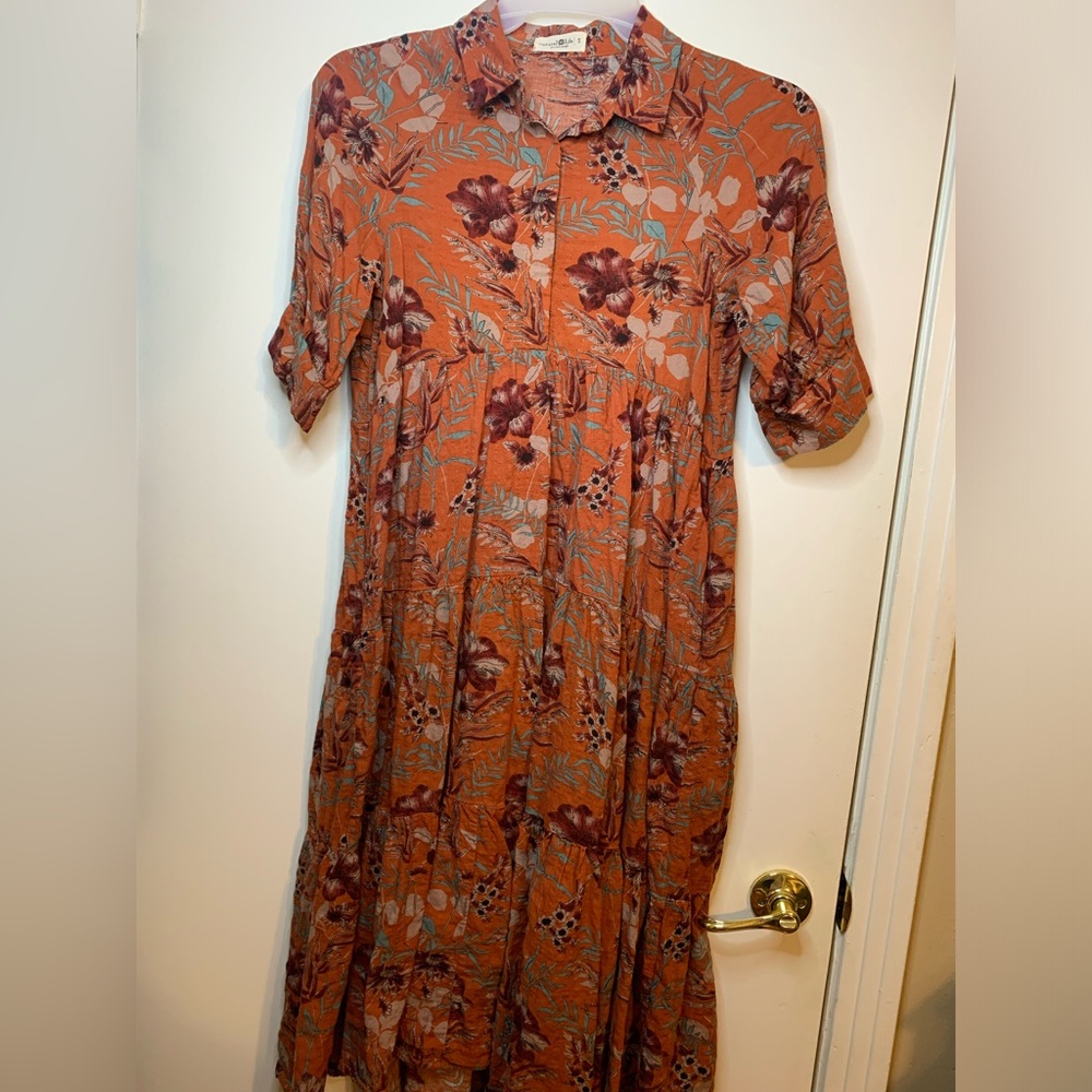 Natural life Rebecca midi dress